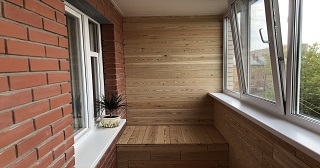 Отделка, остекление, утепление балконов в Благовещенске от 211 руб. м/2.
